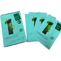 ナンバーズイン　フィルムシート　シートマスク　 ヒノキ水80％　4枚入り