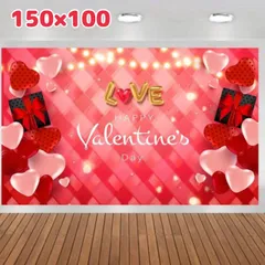 タペストリー バレンタイン 背景布　インテリア　壁掛け パーティー 模様替え アート