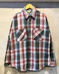 80〜90‘s ST JOHN’S BAY×BIG MAC-L/S shirt-(size XL)Made in U.S.A. セントジョンズベイ ビックマック