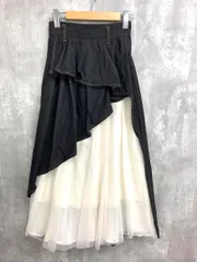 RESEXXY リゼクシー 152520805001-02 チュール ボリューム スカート sizeF/ブラック ■■ レディース