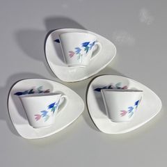 古伊万里 八角絵皿 [山水風景図] 染付 年代物 大皿 角皿 平皿 取り皿