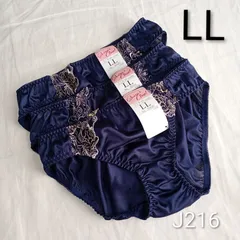 (J216)【LL】3枚 レディースショーツ 大きいサイズ XL まとめ売り