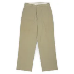 unknown 50s 60s 50-60年代 チノトラウザー ワーク GRIPPER グリッパー SANFORIZED USA ヴィンテージ アメリカ 古着 メンズ ズボン・パンツ ベージュ / カーキ W31 L29相当【中古】