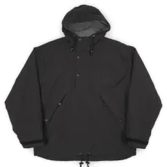 オールドギャップ OLD GAP 00s Y2K 2000年代 フリースライナー ナイロンアノラック プルオーバージャケット USA ヴィンテージ アメリカ 古着 メンズ コート・ジャケット ブラック / 黒 L【中古】