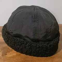 ロールキャップ キャップ もこもこ 帽子 ボア素材 ボア メンズ レディース