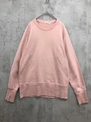 DRESSTERIOR ドレステリア ユニセックス ロングリブ 裏毛 スウェット sizeS/ピンク ■■ メンズ