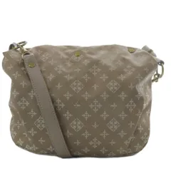 ラシット RUSSET ショルダーバッグ ワンショルダー 斜め掛け モノグラム 総柄 ナイロン グレー /YO4