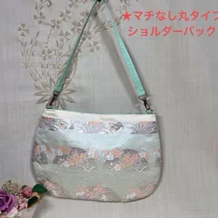 【一点物】 帯リメイクバッグ　No.60 ショルダーバッグ和柄バッグ