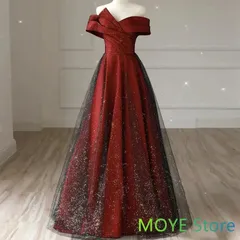 【新品?未使用】演奏会用ドレス 二次会ドレス 花嫁 カラードレス 結婚式 カクテルドレス 演奏会 イブニングドレスロング 花嫁 披露宴 パー