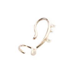 エテ ete SV イヤーカフ パール スプレッドカフ 片耳用 ピンクゴールド色