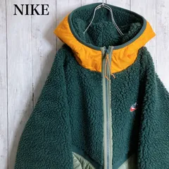 【極美品】【即完売】NIKE ナイキ グリーン ボア キルティング ジャケット #1772