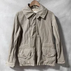 HAVERSACK ハバーサック ナイロンコットン riri zip ミリタリー ハンティング ジャケット size.M カーキ ベージュ U.S.AIR FORCE TYPE