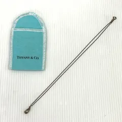 【中古品】TIFFANY&Co. エルサペレッティ ティアドロップ ネックレス 925刻印 ティファニー レディース GM