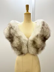 SAGA FOX フォックスファーショール 毛皮 成人式 C26011012