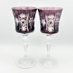 新品・未使用品！ELBE エルベ クリスタルグラス 2客 ハンガリー - メルカリ