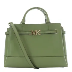 マイケルコース MICHAEL KORS 24SS REED LG CZ BELTED STCHL ハンドバッグ ショルダーバッグ 2way 斜め掛け レザー グリーン 35S3G6RS3T /YO20