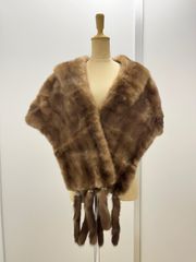 毛皮 リアルファー MINK ミンク サファイアミンク コート XLサイズ