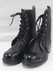 【行董】ミドリ安全靴 編み上げブーツ 作業靴　先芯入り ユニセックス 25.5㎝ AE0U38