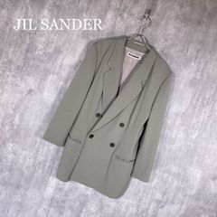 JIL SANDER ジルサンダー テーラードジャケット ダブルブレスト 38