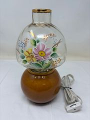 HOYA アロマランプ ガラスランプ 花モチーフ - メルカリ