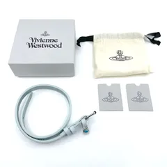 Vivienne Westwood　ヴィヴィアンウエストウッド チョーカー ネックレス　ライトブルー　水色　オーブ