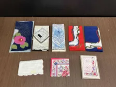 【まとめ売り】女性用　ハンカチ　8枚セット　