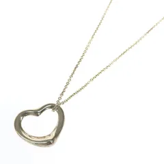 TIFFANY&Co. ティファニー オープンハート/ミディアム/ネックレス  エルサペレッティ/925/シルバー    シルバーカラー レディース / 241011012245