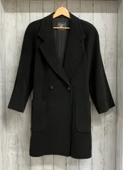 Burberrys バーバリーズ 90s ウールコート アンゴラ BLK その他コート サイズ9 インポート