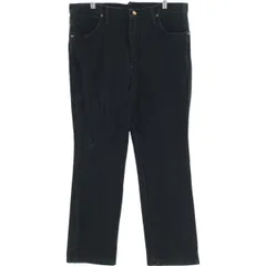 古着 90年代 ラングラー Wrangler 936WBK ブラックデニム テーパードデニムパンツ メンズw36相当 ヴィンテージ/eaa417271