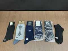 【まとめ売り】メンズ靴下　6足セット　25～26cm  黒　紺　グレー　