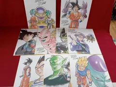 ドラゴンボール 一番くじ アニメ30周年記念色紙 9枚セット