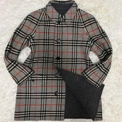 極美品/M】BURBERRYS バーバリーズ リバーシブル チェスターコート