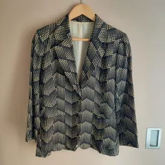 ヴィンテージジャケット　幾何学模様