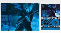 MAN WITH A MISSION 맨위즈 어미션 맨위즈 MWAM 15th ANNIVERSARY 2026 이치바쿠지 클리어 파일 스티커 세트 (카미카제보이:LIVE) [카미카제보이:LIVE]