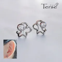 仔犬ピアス S925 ドッグ 可愛い 戌年 お正月 アニマル モチーフ お守り 普段使い お出かけ 旅行 デート パーティー 二次会 女子会 オフィス 通勤 プレゼント ギフト 母の日 誕生日 送料無料 即購入OK