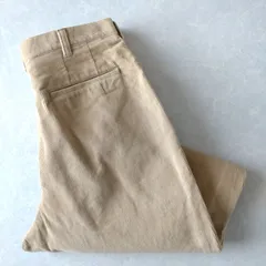 ■古着 J.CREW ジェイクルー コーデュロイパンツ ベージュ 古着 実寸W32L31【L5394】