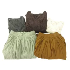 グレイル GRL クラシカルエルフ 他 おまとめ セット 5点 ワンピース カーディガン ベスト スカート フリーサイズ マルチカラー