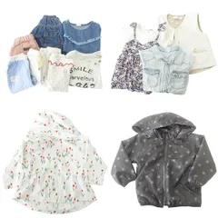 80-90cm 13点セット おまとめ 子ども服 女の子 トップス ボトム レギンス ジャケット マルチカラー