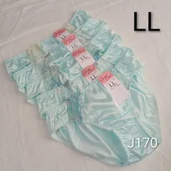 (J170)【LL】5枚 レディースショーツ 大きいサイズ XL まとめ売り