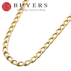 【中古】 クリスチャンディオール ネックレス ロングチェーン メタル ゴールド GP アクセサリー メッキ レディース 女性 Christian Dior