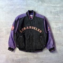 Pro Player NBA CHICAGO BULLS leather jacket レザージャケット XL