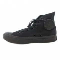 コンバース CONVERSE ALL STAR HI スニーカー シューズ ハイカット ロゴ 23.5cm 黒 ブラック /AE