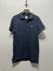 レディース LACOSTE ラコステ ライブ ネイビー 半袖 ポロTシャツ XS