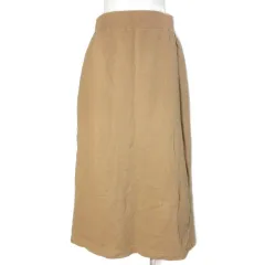 B&Y ユナイテッドアローズ BEAUTY&YOUTH ビューティー&ユース スウェット スカート ロング タイト 裏毛 ベージュ ■YHS4 /X