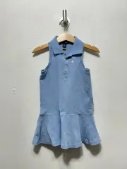 ポロラルフローレン キッズ ブルー ノースリーブ ONE PIECE 2T