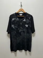 Calvin Klein ブラック パータン 半袖 Tシャツ L