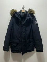 Abercrombie ダウン アウター ブラック アウター M