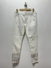 マイケルコース 白 スタッズ デニム パンツ 6