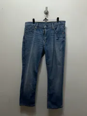 リーバイス メンズ 511 33 /32 デニム ジーンズ ライトブルー