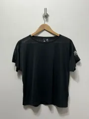 アディダス レディース ブラック 半袖 Tシャツ XS
